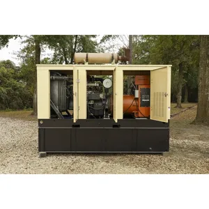 Used 200kW <b>Three</b>-Phase Diesel Industrial Generator Set 480V Output Weatherproof Commercial Standby Backup Power GS-091179 USA - Product Image 3