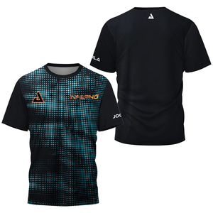 Camiseta Deportiva de Manga Corta para Hombre, Nueva Colección 2025, Estampado Floral, Secado Rápido, para Tenis de Mesa y Bádminton - Product Image 1