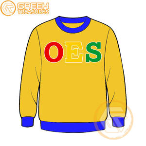 Commande personnalisée de l'étoile de l'Est sweat-shirt brodé en molleton de coton pull de haute qualité vêtements grecs OES sweat-shirts - Product Image 3