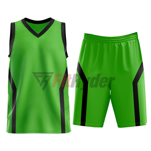 Uniformes de Baloncesto para Hombre de Alta Calidad, Nuevo Estilo, Precio Económico, Logotipo Deportivo de Poliéster, Transpirables, Tallas Grandes, Conjuntos de Secado Rápido - Product Image 1