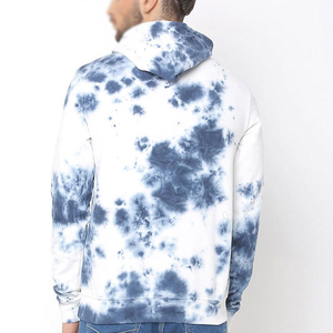 Sudadera con Capucha Estilo Pullover para Hombre, la Mejor Calidad, Estampado Tie Dye, Hecho a Medida, en Existencia, Proveedor de Pakistán, Entrega y Envío Rápidos - Product Image 3