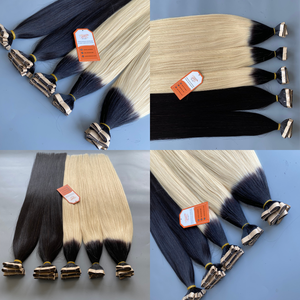 Extensiones de cabello con cinta Remy Ombre de alta calidad 12A vietnamita doble dibujado cabello humano vietnamita crudo 100% Color Natural auténtico - Product Image 2