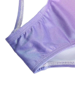 Spandex à impression numérique florale par sublimation sexy justaucorps de gymnastique pour formation de danse rythmique pour femmes de grande taille personnalisés - Product Image 4