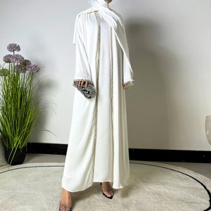 ชุดอาบายาแขนยาวมุสลิมสำหรับผู้หญิงเสื้อผ้าอิสลาม thobe/thawb - Product Image 3