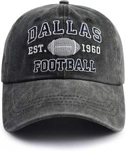 Gorra de béisbol personalizada de 5 paneles con visera curva estructurada estilo Dallas, 100% algodón, ajustable, deportiva. - Product Image 1