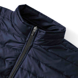 Blouson matelassé de taille standard de qualité supérieure pour homme, résistant à l'eau, rembourrage synthétique, élégant, option de superposition décontractée - Product Image 4