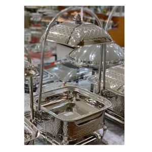 Elegance Tabletop Restaurant Hotel Kitchenware Supplies Réchauffeur d'aliments Chaffing Dish Special Ramadan Chaffing Dish - Product Image 3