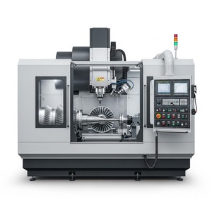 เครื่องกัดใบกังหัน CNC แนวตั้งประสิทธิภาพสูงเครื่องจักร5แกนอัตโนมัติสำหรับงานหนักการตกแต่งการผลิต - Product Image 6
