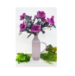 Florero de mesa de lujo con forma de botella, gran venta de florero de Color antiguo con recubrimiento en polvo, jarrón de estilo Premium para el hogar de lujo - Product Image 1