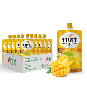 250ml Vietnam Noni Juice Natural Tropical Puree 100% Fresh Squeezed Sterilized Pouches OEM ODM Private Label Beverage - Product Image 1
