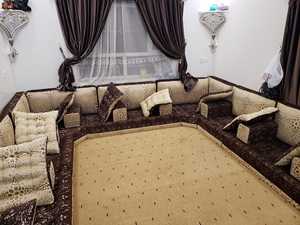 <b>Arabic</b> Majlis majlis style <b>sofa</b> classic design Elegant living room set Luxury corner seating Space-saving design - Product Image 5