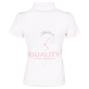 Camiseta de Equitación para Mujer, Elegante, Deportiva, de Tela Elástica, Transpirable, Ligera, de Alto Rendimiento - Product Image 5
