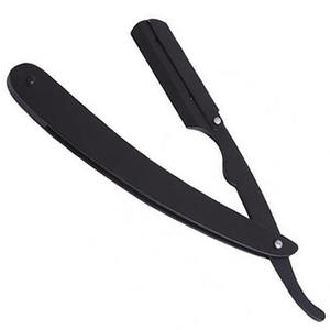 Maquinillas de afeitar para depilación, tijeras de peluquería de acero inoxidable con revestimiento negro - Product Image 6