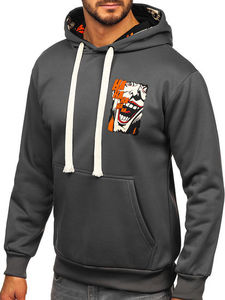 Sweats à capuche unisexes printemps - Tissu polaire Coupe ample Couleurs et logos personnalisables pour la vente en gros - Product Image 2