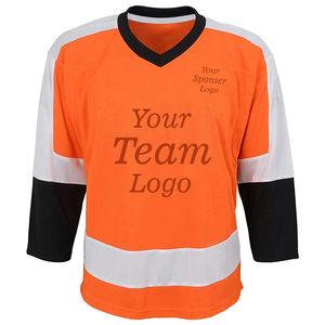Maillot de hockey sur glace personnalisé, uniformes d'équipe entièrement sublimés, vêtements de sport, maillot de hockey brodé sur glace pour la pratique à vendre - Product Image 1