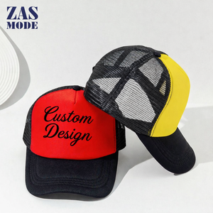 Nouvel arrivage : Casquettes Trucker 6 Panneaux Haute Visibilité pour Hommes, en Coton et Maille, avec Logo Brodé Personnalisé - Product Image 4