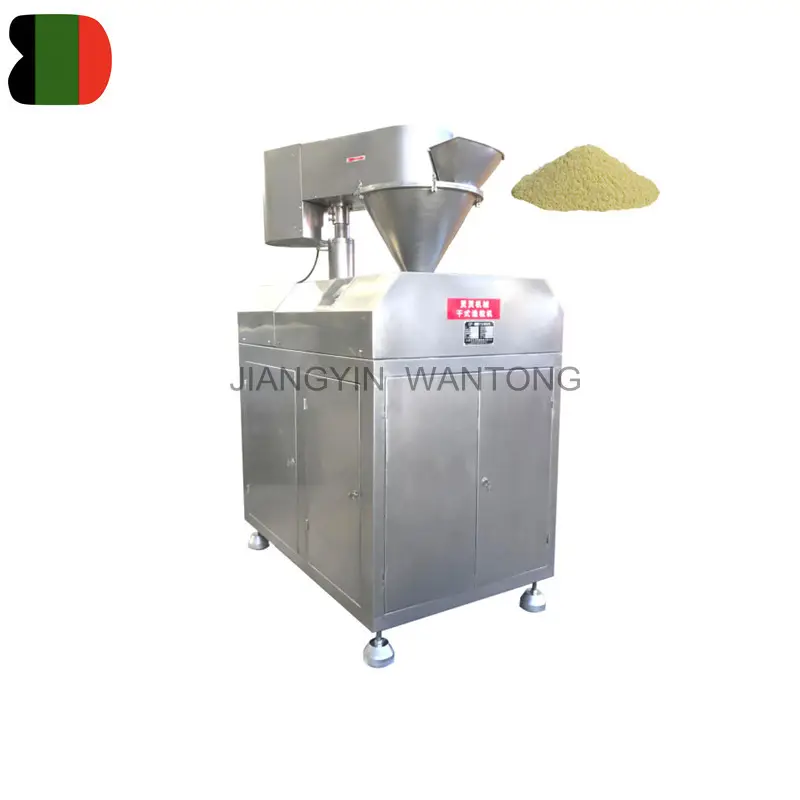 GK stainless steel granules feed forage dry powder pellet granulator granulation machine