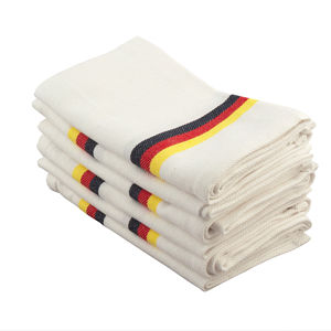 ผ้าปูสำหรับห้องครัวผ้าคอตตอนแฮร์ริ่งทำจากผ้าฝ้ายรีไซเคิลแห้งเร็ว - Product Image 1