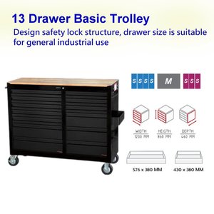 13 <b>Drawers</b> Basic <b>Trolley</b>. - Product Image 4