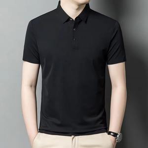 Nueva Llegada Ropa de Otoño Nueva Camiseta Polo 100% Algodón Hombre Lisa Mejor Calidad Transpirable Ropa Casual Camisetas Polo Servicio OEM - Product Image 1