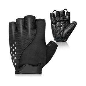 Guantes de entrenamiento de medio Dedo de alto rendimiento para deportes culturismo ciclismo carreras diseño de logotipo personalizado levantamiento de pesas - Product Image 1