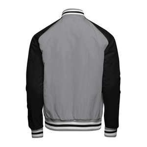 Wholesale Plus Size Waterproof Streetwear <b>Baseball</b> <b>Jacket</b> <b>Men</b> Women Custom Varsity Letterman Bomber Style Embroidered Logo OEM - Product Image 4