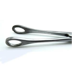 Forester de acero inoxidable de alta calidad, esponja recta, instrumento de sujeción de esponja quirúrgica - Product Image 2