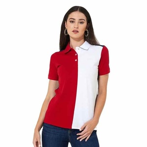 Ropa Deportiva Única de Talla Grande para Mujer, Camisetas de Punto de Secado Rápido y Transpirables de Manga Corta para Golf y Tenis - Product Image 3