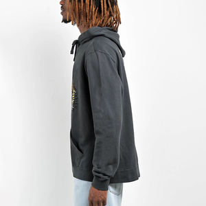 Haute Qualité Thermique Français Terry Strass Pull À Capuche Sweat Chenille Patch Personnalisé Brodé Hoodies Pour Hommes - Product Image 4