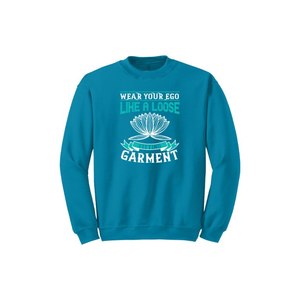 Sudadera de mezcla de algodón con temas de Buda Estampado Estilo informal 12 opciones de color 260-280 Colocación de diseño personalizable GSM pesado - Product Image 5