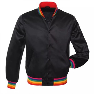 Bomber de algodón impermeable para hombre, chaquetas a prueba de viento con cuello levantado, logotipo frontal OEM, carcasa de senderismo para Primavera, lo último - Product Image 1