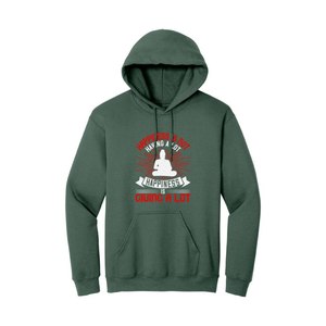Tela de mezcla de algodón en 260-300 + GSM pesado con bolsillo canguro Estampado de pecho con tema de Buda Diseño y colocación de color personalizable - Product Image 2