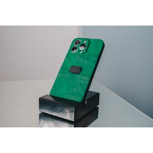 Autocollant rectangulaire non poli en shungite pour téléphone, 0,6 x 1 pouce (15 x 25 mm) - Product Image 2