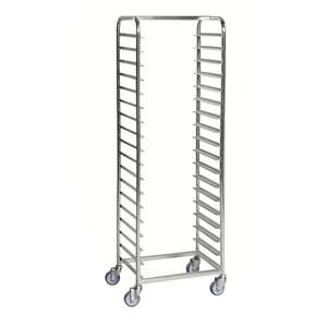 Carrito de Servicio KM160 para Cocina Comercial, Fabricado en Acero, Electro-Galvanizado - Product Image 1