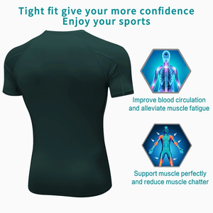 Wholesale Blank OEM Printed <b>Compression</b> Short Long Sleeve MMA Jiu Jitsu Custom Logo Rash Guards Bjj Rash Guard - Product Image 6