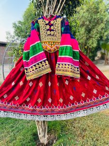 Vestido Kutchi afgano de alta calidad para mujer al mejor precio personalizado Original superventas vestidos Kuchi afganos para mujer 2024 - Product Image 3