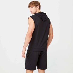 Invierno cálido Unisex con capucha calefacción chaqueta chaleco personalizado moda hombres sin mangas Unisex con capucha chaqueta chaleco para hombres - Product Image 3