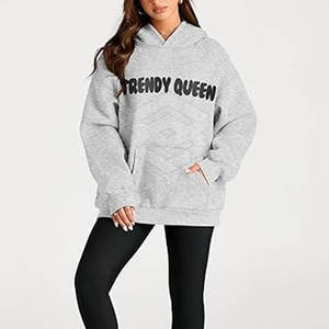 Nuevo Diseño de Sudaderas de Punto Extra Grandes para Mujer de Invierno, Precio al por Mayor con MOQ Bajo, Hecho en Pakistán, Logotipo Frontal para Venta en Línea - Product Image 6