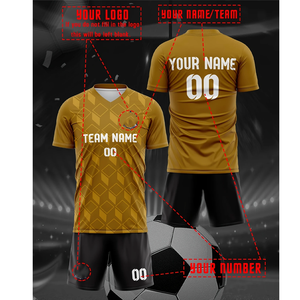 Camisetas Deportivas Transpirables y Cómodas de Fútbol Americano y Fútbol para Hombre con Nombre y Número Personalizados, Corte Automatizado - Product Image 2