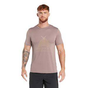 Ropa deportiva musculosa para hombre, camiseta de compresión deportiva de secado rápido atlética de manga corta, camiseta de poliéster para Fitness, camiseta de gimnasio - Product Image 2