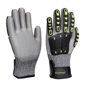 ถุงมือเครื่องมือสำหรับขุดเจาะน้ำมัน TPR สำหรับอุตสาหกรรมขุดเจาะเหมืองถุงมือออกแบบโลโก้ได้ตามต้องการ - Product Image 2