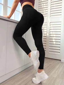 Leggings de fitness pour femmes, séchage rapide, taille haute élastique, style décontracté, design sans couture pour l'été - Product Image 6