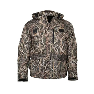Chaqueta de Caza de Alta Gama, Transpirable, con Múltiples Bolsillos, Resistente al Viento, de Tejido Softshell, Ropa de Caza para Hombre - Product Image 1