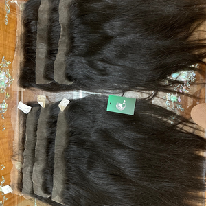 Vente en gros 4x1 4x4 5x5 2x6 13x4 suisse HD dentelle transparente vierge 100% cheveux humains dentelle fermeture frontale - Product Image 1