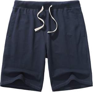 Pantalones Cortos Ultra Suaves 100% Algodón para Hombre, Ajuste Cómodo Elástico Premium, Transpirables, Ideales para Entrenamiento al Aire Libre, Estilo Moderno Informal - Product Image 2