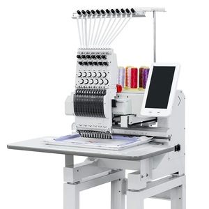 Machine à broder informatisée à une tête de haute qualité pour vêtements et t-shirts, machine à broder à plat pour vêtements - Product Image 2