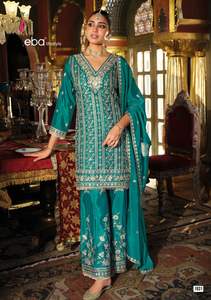 Salwar Kameez de luxe très demandé pour femmes, magnifique tissu doux, vêtements ethniques avec broderie pour la distribution mondiale - Product Image 6