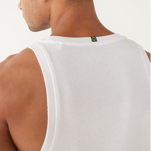 Men’s <b>Rainbow</b> Print Tank <b>Top</b> 100% Cotton Summer Plus Size Sleeveless T Shirt Lightweight Casual Gym Vest - Product Image 4