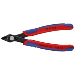 Alicates Knipex Electronic Super Knips con mangos de varios componentes, pulidos, de acero especial endurecido con aceite. - Product Image 1