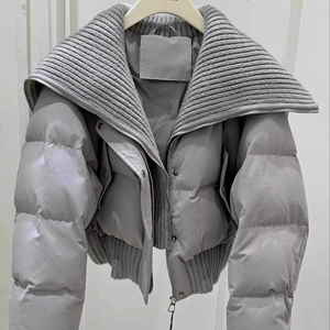 Nouveau best-seller Veste doudoune respirante pour femme Vente en gros Veste d'hiver stylée Veste zippée OEM stylée Fabricant - Product Image 1